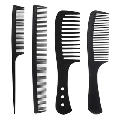 Image of Wide Tooth Hair Comb Set Multifunctional Detangling Anti static Hairdressing Combs for Long Wet or Curly