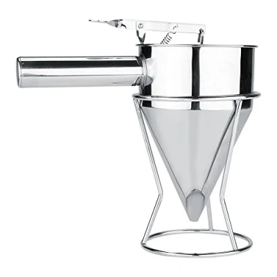 Image of Stainless Steel Baking Funnel Waffle Batter Dispenser Pancake Maker Cooking Tools for Home Kitchen Bakery Use