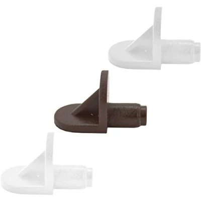 Image of Centurion CJ75P White Push in Shelf Support, Various, Set of 10 Pieces
