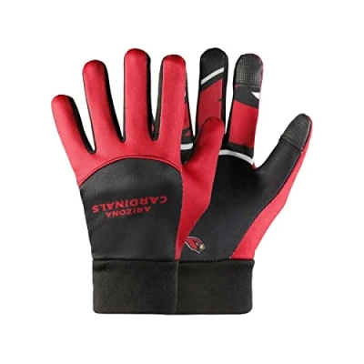 Image of NFL Arizona Cardinals Palm Football Gloves, multicoloured