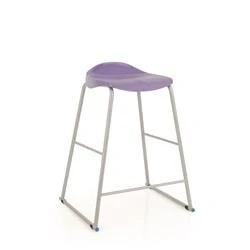 Image of Titan Stool Size 6 685mm Seat Height Purple T93 P