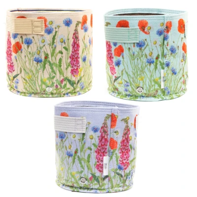 Image of Jardinopia Fabric Eco Pots, Cream, 9 Litre