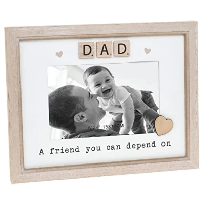 Image of Shudehill Giftware Scrabble Sentiments Frame Dad