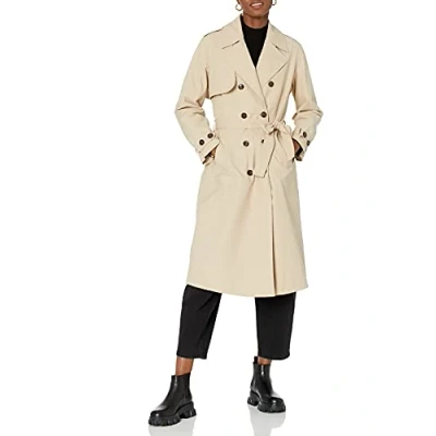 Image of The Drop Women&#039;s Noa Trench Coat, Hummus, S