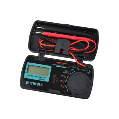 Image of Faithfull Pocket Portable Multimeter FAIDETPOCKET