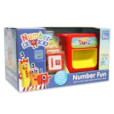 Image of Numberblocks AN10 Toy Count with Number Blocks and Learn Basic Maths Perfect for Interactive Play &amp; Child Development, Features 8 Fun Activities, 3+ Years, Multiple