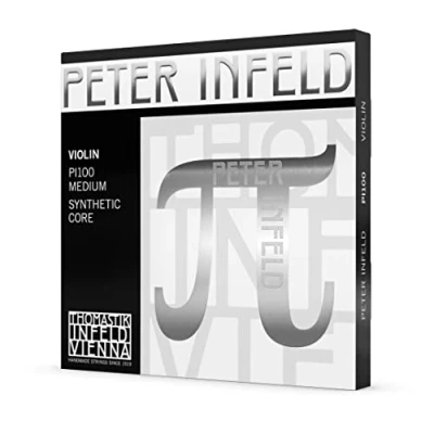 Image of Thomastik Einzelsaite für Violine 4/4 Peter Infeld Synthetic Core E Saite Chromstahl, vergoldet, medium
