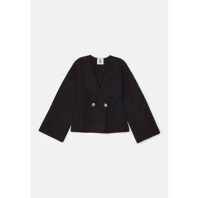 Image of By Malene Birger Essentials Tinley Cardigan, Women&#039;s, Size: XS, Black