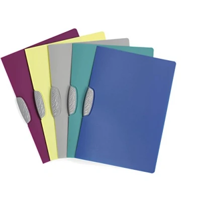 Image of Durable 226600 Clip File SwingClip Color, PP, Up to 30 Sheets A4, assorted colours, Pack of 25