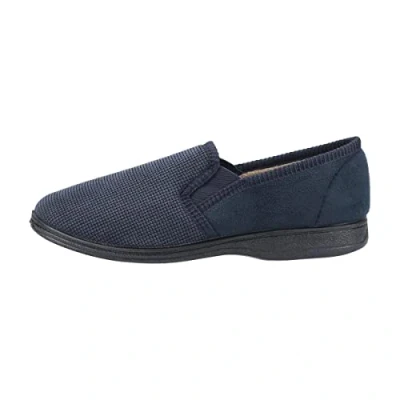 Image of Fleet &amp; Foster Tim MEMORY FOAM Mens Navy Rubber Size UK 10