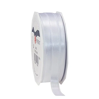 Image of C.E. Pattberg SATIN white gift ribbon, 27 yards for Wrapping Gifts, 0.39 inches width, Ribbon Decorating &amp; Crafting, Decorative every occasion