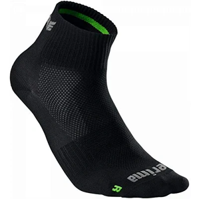 Image of Erima Men&#039;s Performance Running Socks Black, Size 47 50