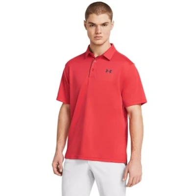 Image of Under Armour Men&#039;s Tech Polo, Lightweight and Breathable T Shirt, Polo Shirt for Men, Comfortable Short Sleeve