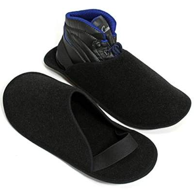 Image of Pantoffelmann Craftsman slippers antrcite L with ABS sole (7/14 UK)