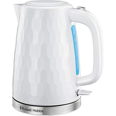 Image of Russell Hobbs Honeycomb White Kettle