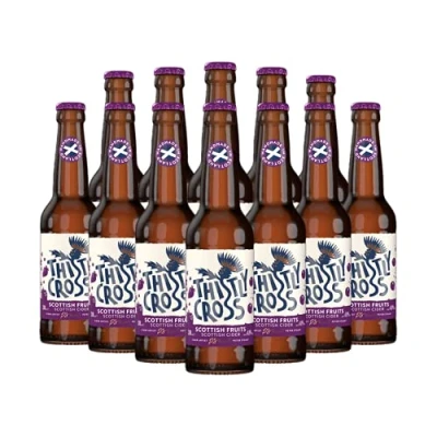 Image of Thistly Cross Scottish Fruits Craft Cider 330ml Bottles (12 Pack) 4.0% ABV