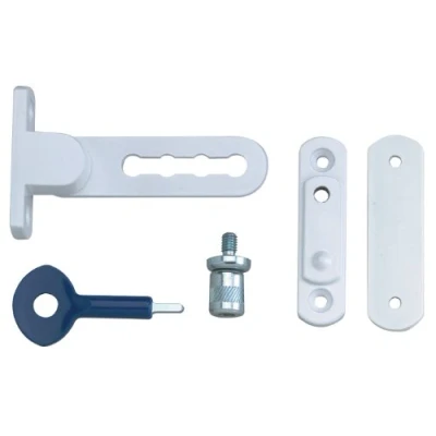 Image of Yale Locks P117 Ventilation Window Lock White Finish (2 Pack)