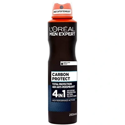 Image of L&#039;Oreal Paris Men Expert Carbon Protect 48H Anti Perspirant Deodorant 150ml