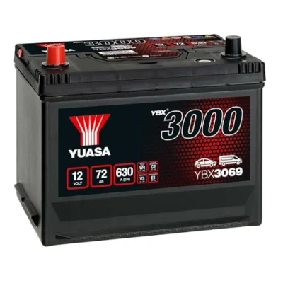 Image of Yuasa YBX3069 12V 72Ah 630A SMF Battery