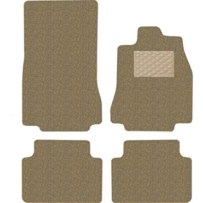 Image of Nicoman Spaghetti All Weather Fully Tailored Car mats Fit【2007 2015 XF Saloon/Estate X250 】(Full Set 4 Piece,Beige)
