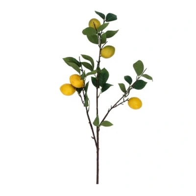 Image of Gisela Graham Artificial Lemon Branch, 61277