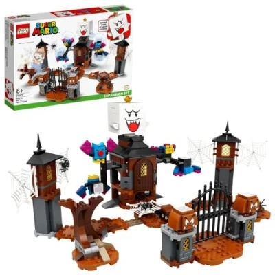 Image of LEGO Super Mario 71377 Ensemble d&#039;extension Le jardin hanté du Roi Boo