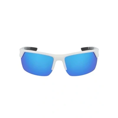 Image of Columbia Men&#039;s Sunglasses C536SP PEAK RACER White/Blue with Lens