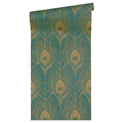 Image of Architects Paper, Metallic, Green, Brown, 10.05 m x 0.53