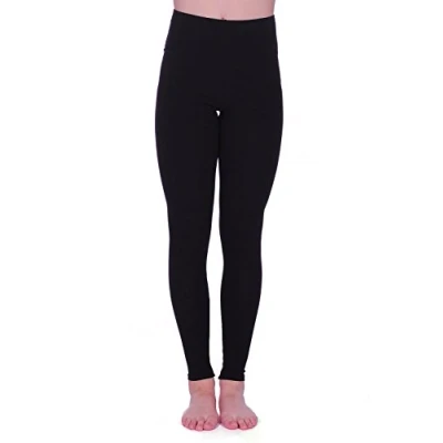Image of Roch Valley Cotton Footless Tights S Black