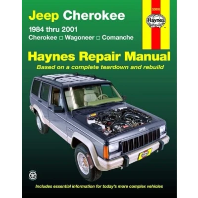 Image of Jeep Cherokee, Wagoneer, Comanche (84 01) Haynes Repair Manual (Paperback)