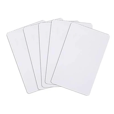 Image of OBO HANDS 125khz Writable Rewritable White Plastic T5577 RFID Card Proximity Door Control Entry Access (10)