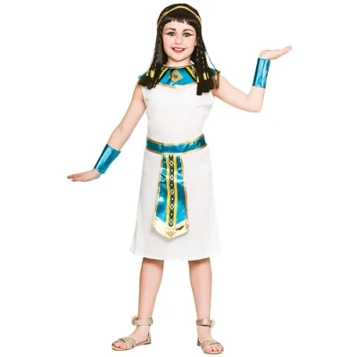 Image of Wicked Costumes Girls Cleopatra Fancy Dress Costume X Large (11 13 Years)