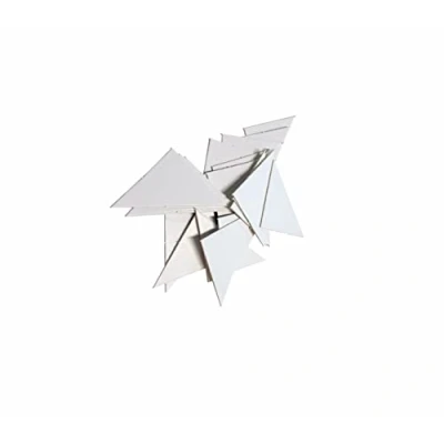 Image of Proops Cardboard Triangular Corner Cards, Pack of 100. Educational Resource (S7894) Free UK Postage (38mm)
