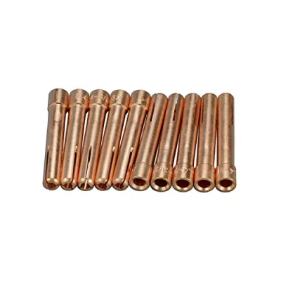Image of RIVERWELD TIG Collets 2.4mm Orifice Fit QQ150A Welding Torch Parts Consumables 10pk