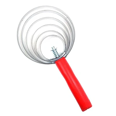 Image of Namvo Horse Scraper, Stainless Steel Itching Brush Equine Sweat Scraper Hair Shedding Curry Comb Grooming Remover Shedder(29X19X5CM)