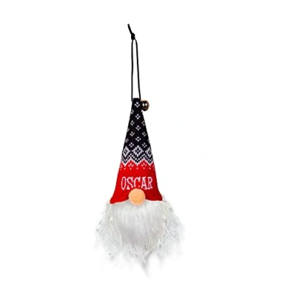 Image of History &amp; Heraldry Light Up Gonk Pre personalised Christmas Hanging Decoration Oscar 00269860658