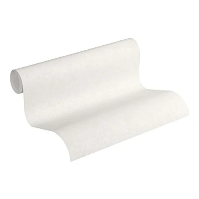 Image of Plain Wallpaper Cosy &amp; Relax New Walls A.S. Création Non Woven 10.05 m x 0.53 Creme Made in Germany 373952 37395 2