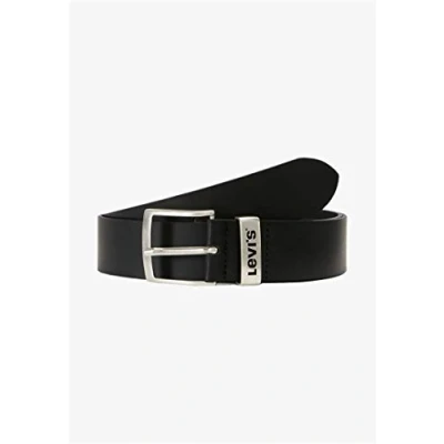 Image of Levi&#039;s Men&#039;s New Ashland Belt, Black (Noir Regular Black) 110