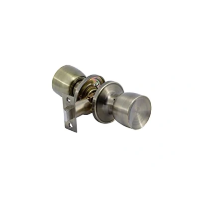 Image of YALE Passage KNOB Set Antique Brass