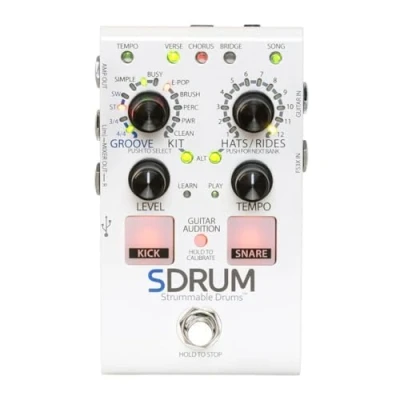 Image of DigiTech SDRUM Guitar Effects Pedal Strummable Drum