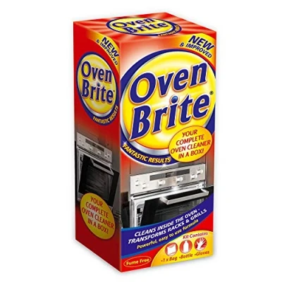 Image of Oven brite 2 X 500ML Bottle Bag &amp; Gloves Included Complete Cleaner Pack