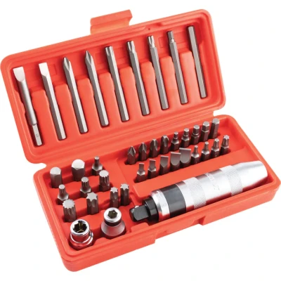 Image of Kennedy 40 Piece Impact Driver Set 1/2&quot; Square Drive