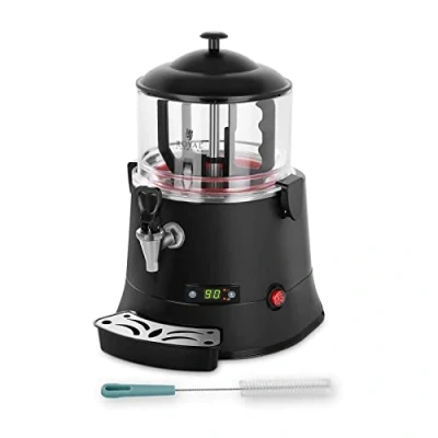Image of Royal Catering Hot Chocolate Machine Dispenser RCSS 5 ECO (5 L, 440 W, Temperature Range 30 90 C, Energy Saver and Cost efficient, BPA Free)