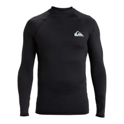 Image of Quiksilver Everyday UPF50 Rash vest, Men&#039;s, Size: XL, Black