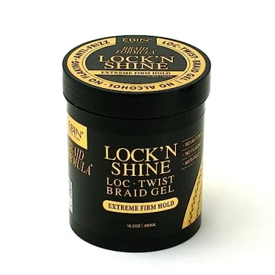 Image of EBIN New York Braid Formula Lock N Shine Extreme Firm Hold Gel 16.2 fl.oz / 480ML