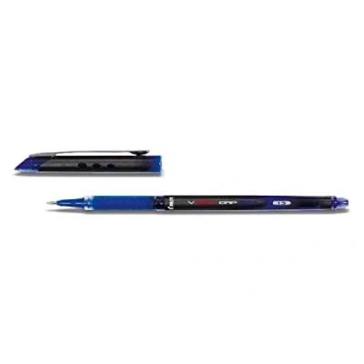 Image of Pilot Vball 10 Grip Liquid Ink Rollerball 1.0 mm Tip (Box of 12) Blue