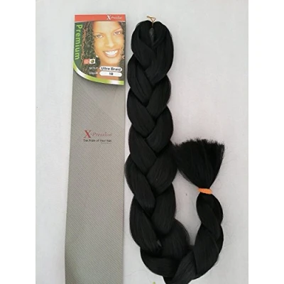 Image of X pression Premium Original Ultra Braid. Colour 1B