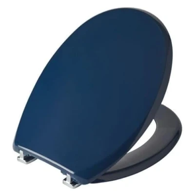 Image of Bemis Buxton Indigo Blue Toilet Seat Ultra Fix® 2850CPT106
