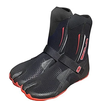 Image of Sola Unisex System Split 5 mm Toe Neoprene Boots Black Size EU 46 UK 12, Black, 12