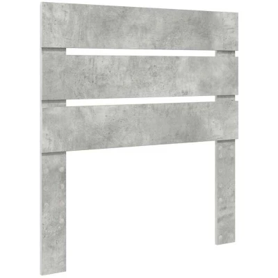 Image of vidaXL Headboard with Concrete Grey 75 cm Engineered Wood